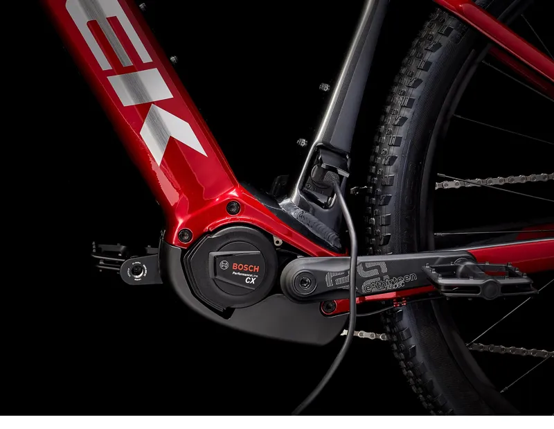 Trek Powerfly 7 Gen 4 Electric Mountain Bike Crimson/Lithium Grey-8